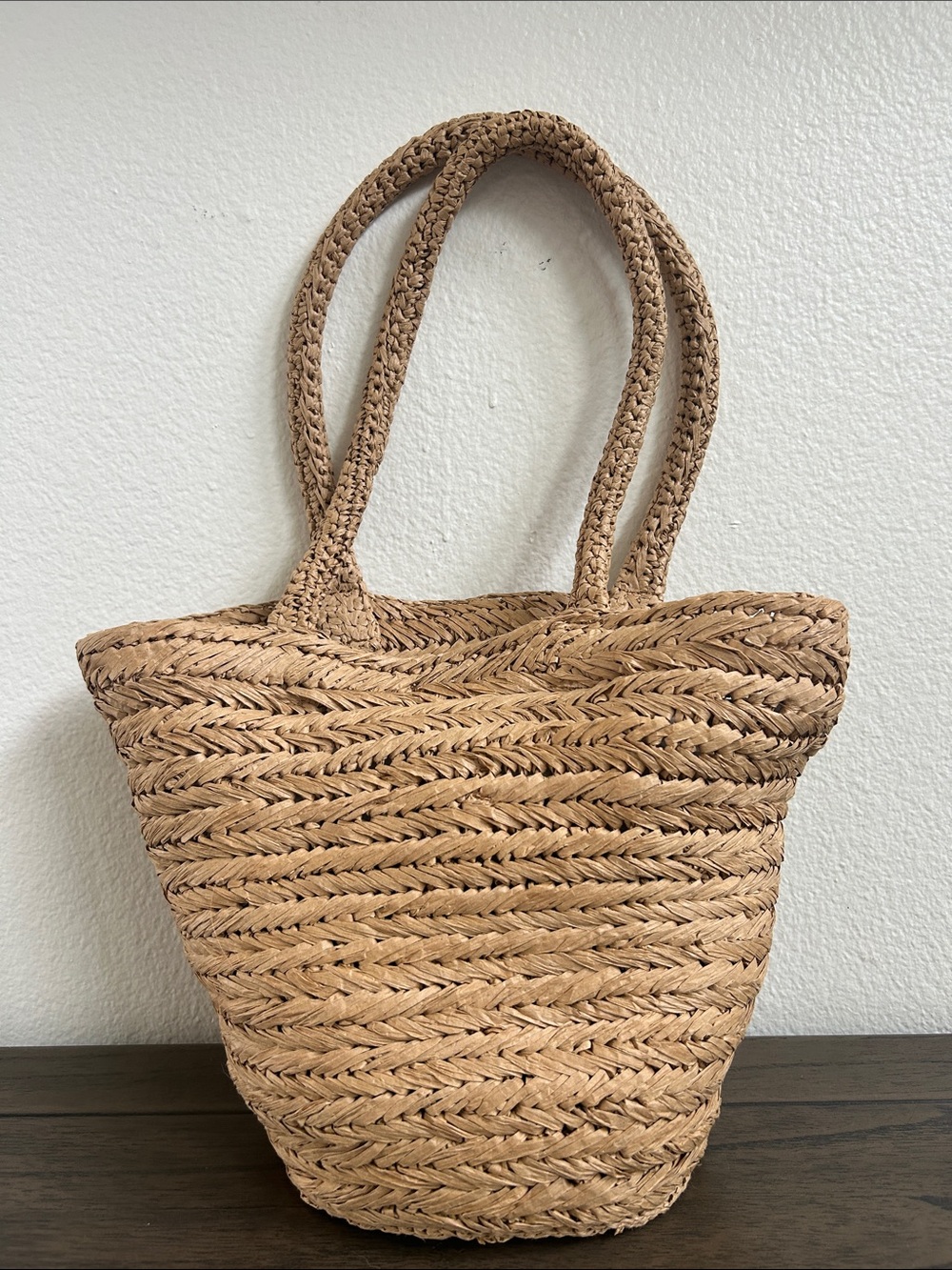 J. Crew Malta Handwoven Tote - Picture 2 of 7